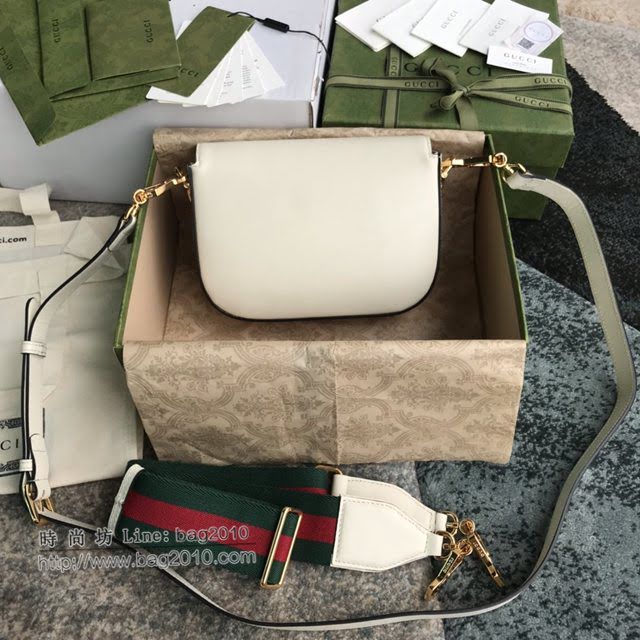 Gucci专柜新款女包, 古驰马衔扣1955迷你手袋 Gucci单肩斜挎包 658574  gdj1654
